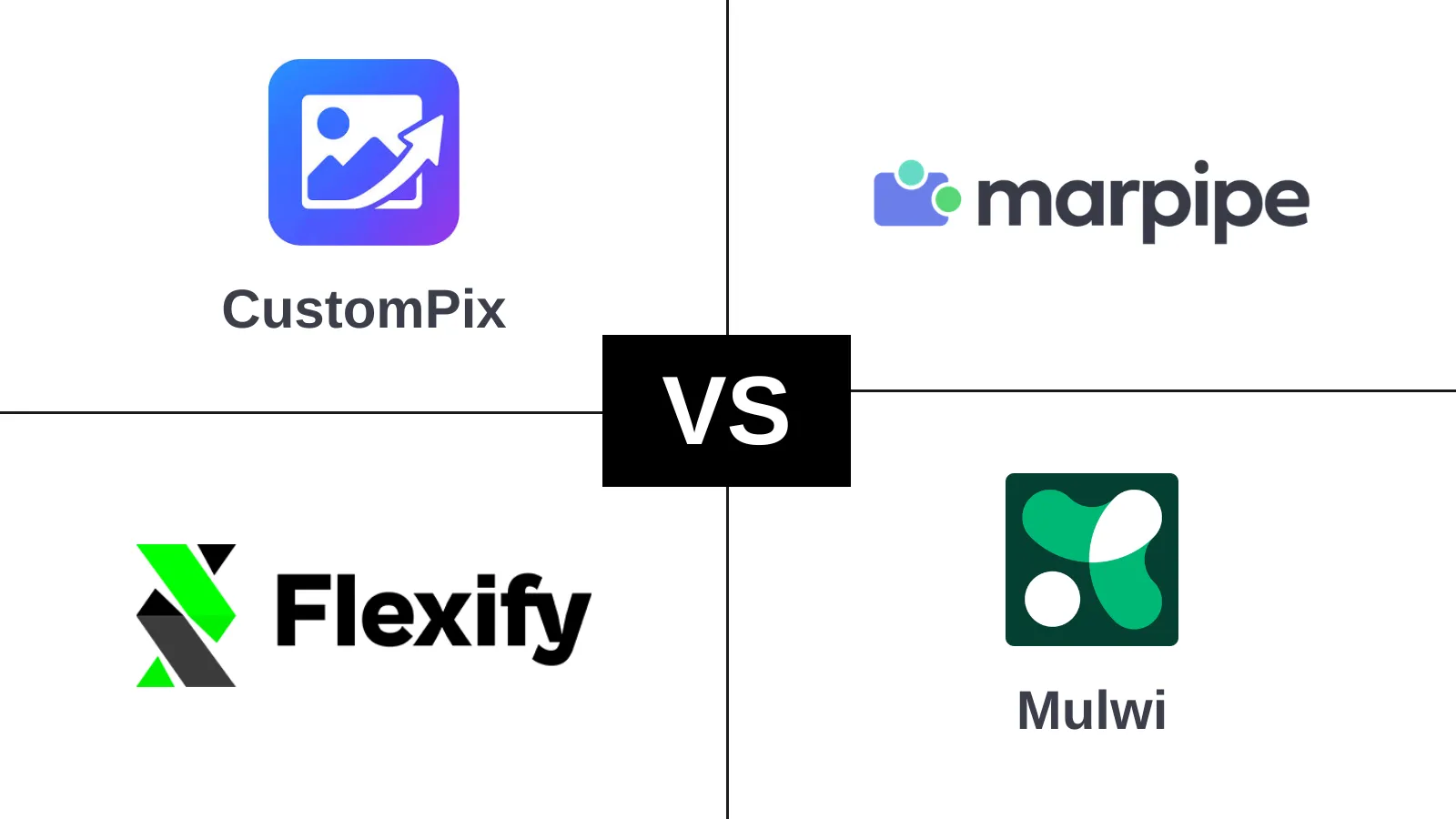 Flexify alternatives compared: CustomPix, Mulwi, and Marpipe
